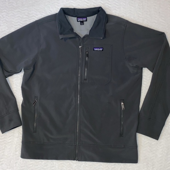 PATAGONIA WORN WEAR M’s SIDESEND tricots soft-Shell versatile stretch DWR SZLG - Picture 2 of 8